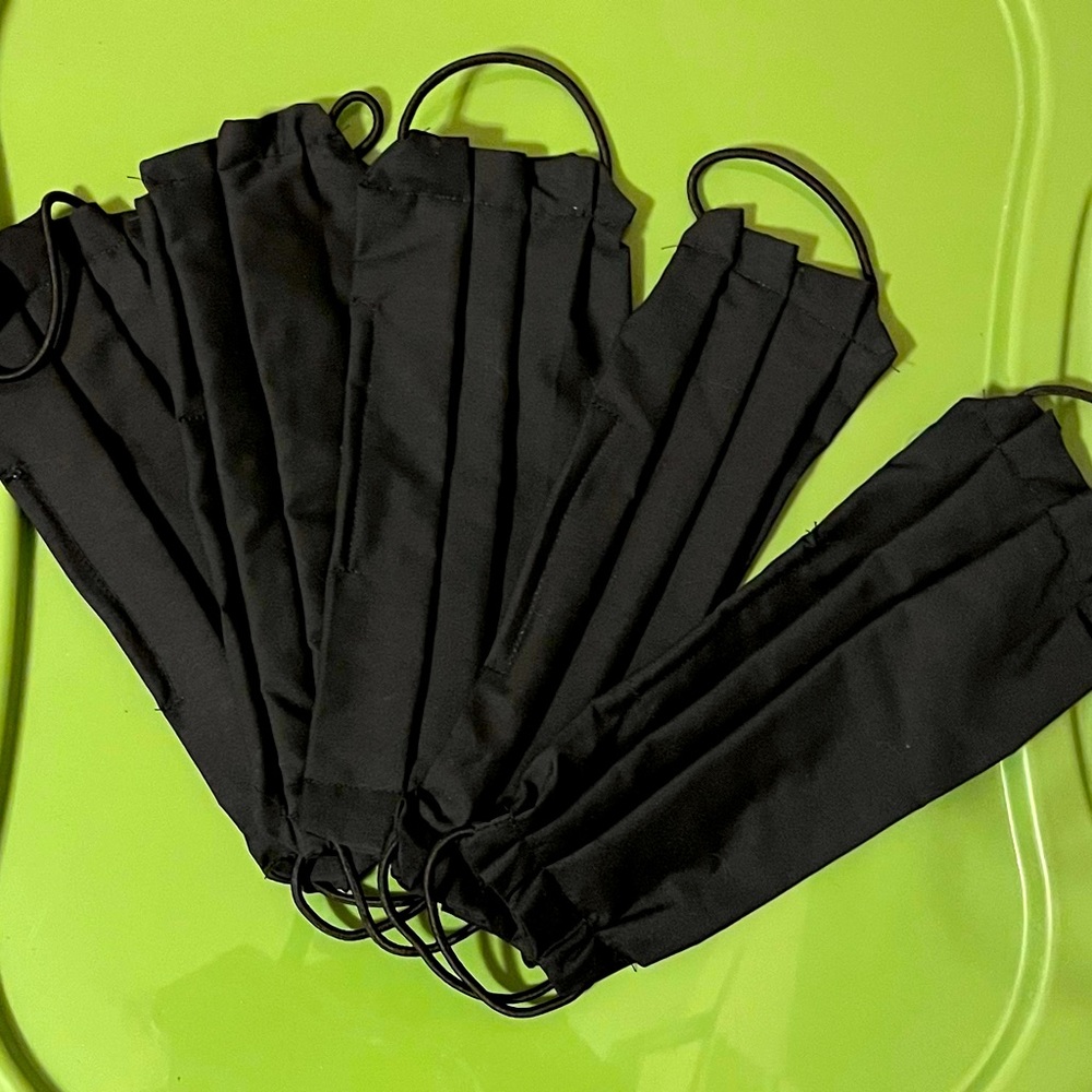 5 Hand Sewn Cloth Face Masks (you will receive all 5)